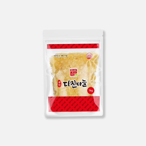 [한정특가]청우 국산 다진마늘 1kg 10개의 썸네일