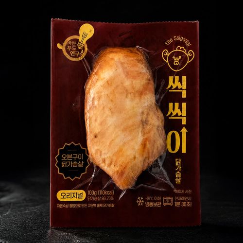 청우 오븐에 구운 저온숙성 고단백 닭가슴살 100g 50개의 썸네일