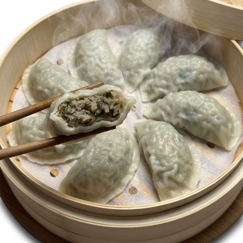 청우 냉동 얇은피 왕교자 만두 고기 1.2kg 3개 + 김치 1.2kg 1개 세트의 썸네일